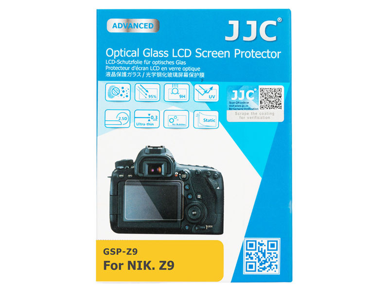 JJC GSP-Z9 LCD Védő Üveg Nikon Z8, Z9 és Z f-hez-0