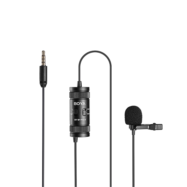 BOYA BY-M1 Pro II Univerzális Lavalier mikrofon-0