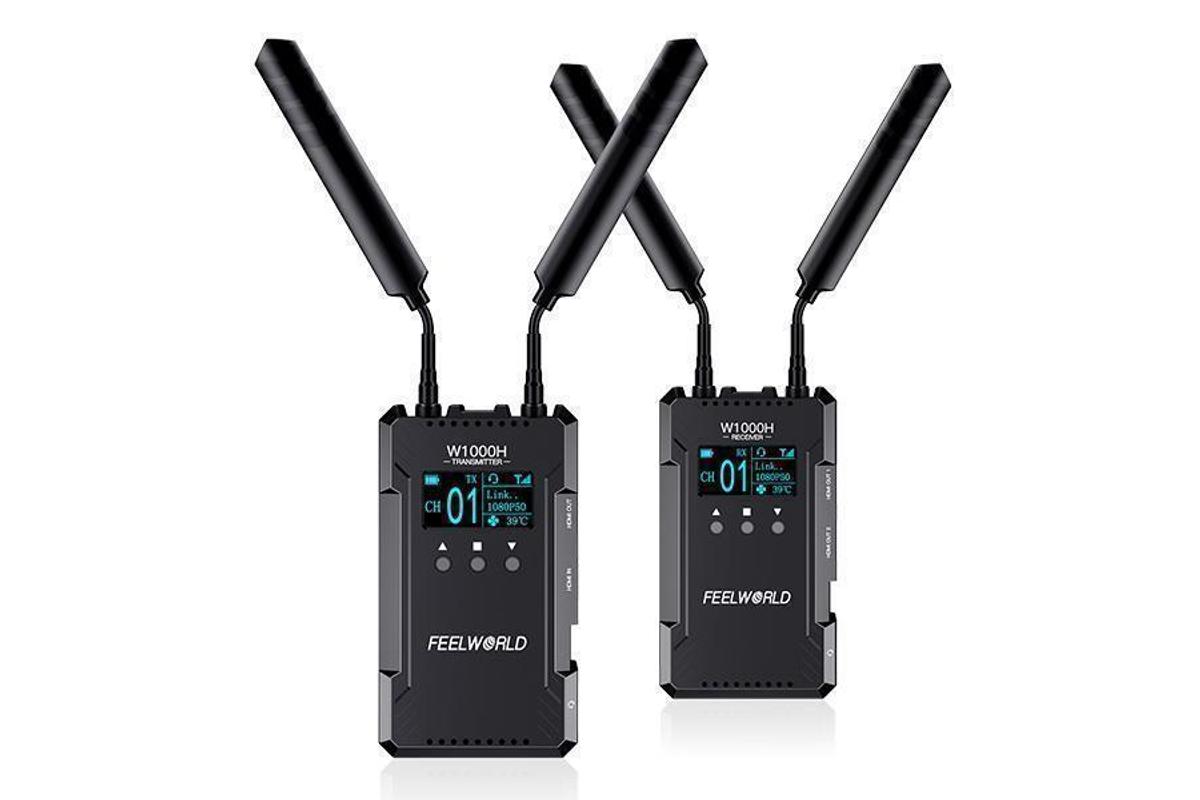 FEELWORLD W1000H HDMI vezetéknélküli rádiós jeltovábbító és intercom-0