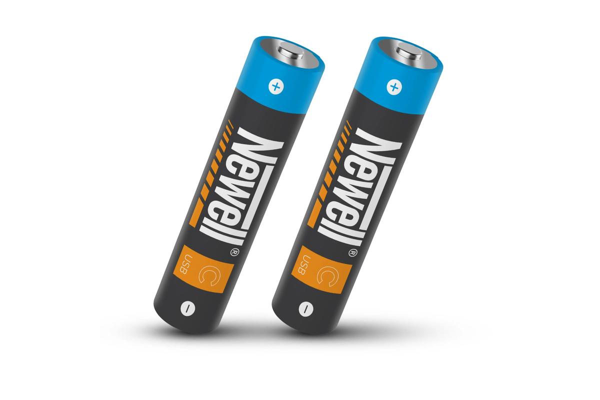 Newell AAA USB-C 500 mAh újratölthető akkumulátor - 2 db-0