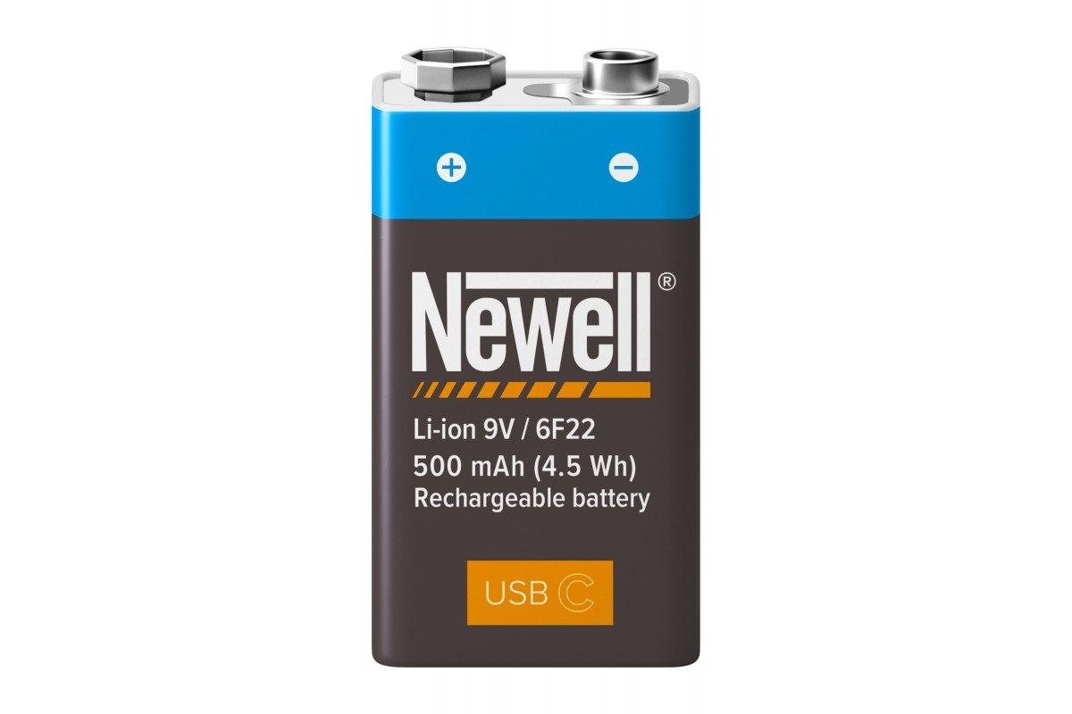 Newell 9 V USB-C 500 mAh újratölthető akkumulátor-0