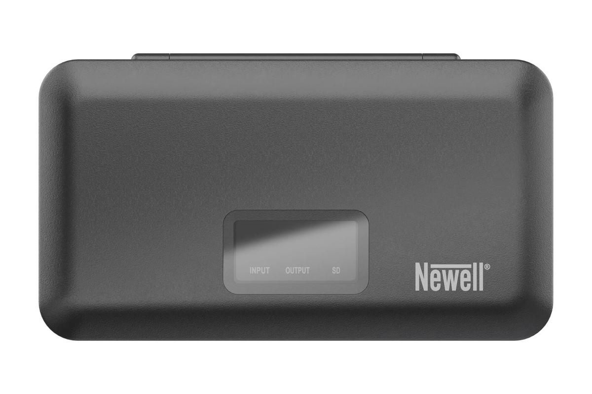 Newell Multifunkcionális LCD dupla töltő - CANON LP-E6-0
