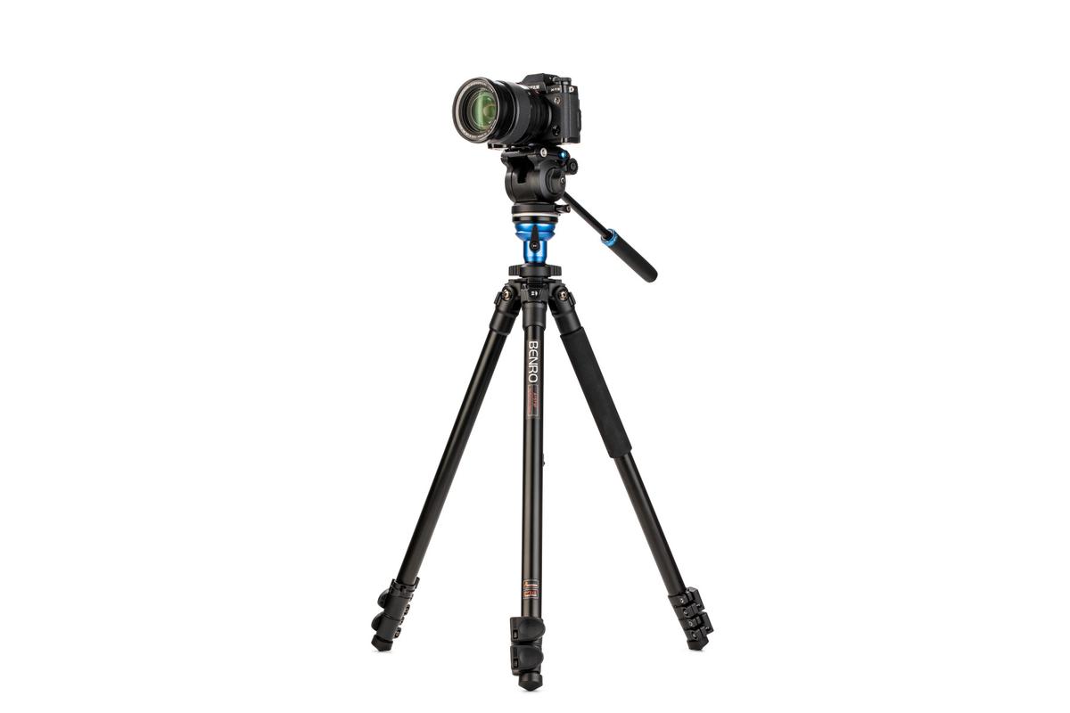 Benro A1573F alumínium állvány S2PRO videó fejjel-6