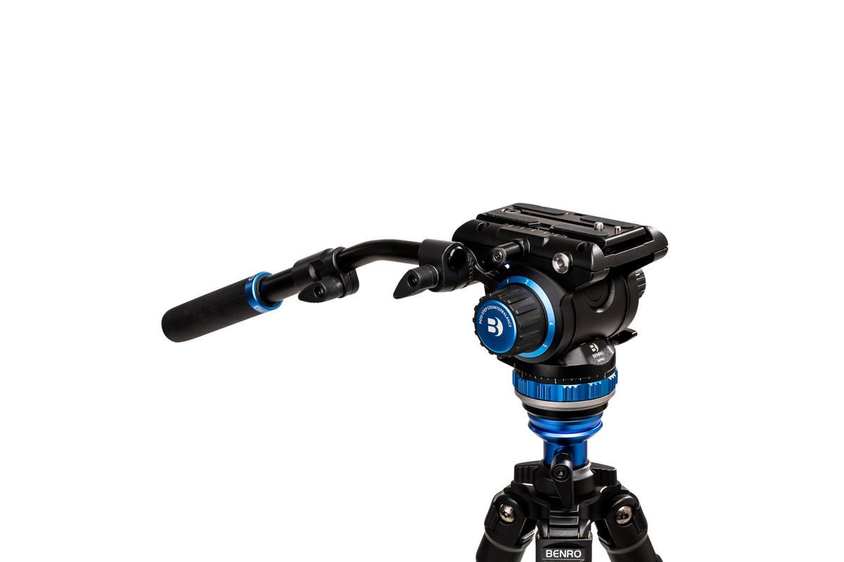 Benro A2573FS6PRO alumínium videó állvány szett-4