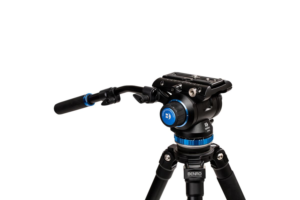 Benro A373FBS8PRO alumínium videó állvány szett-6