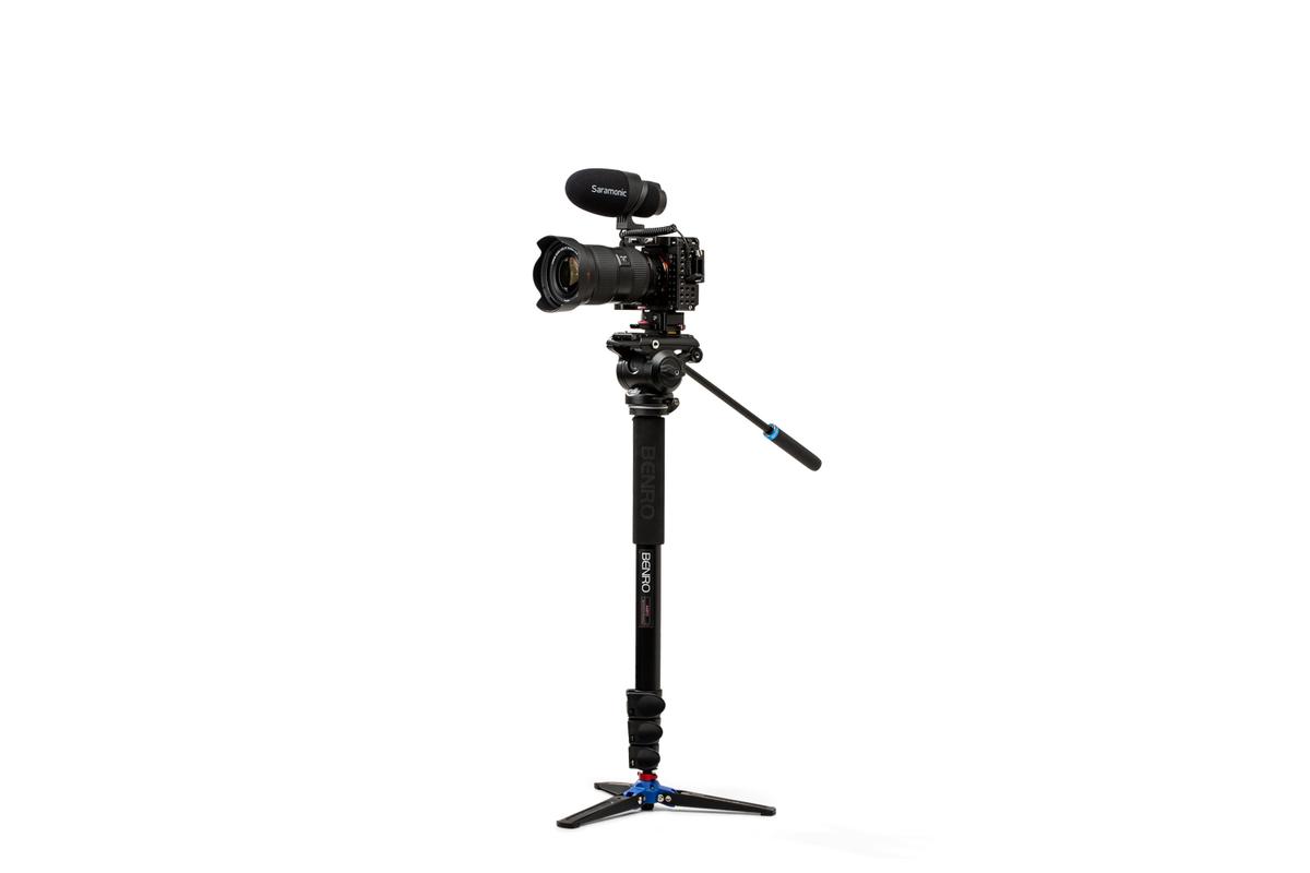 Benro A48FDS4PRO monopod szett-8