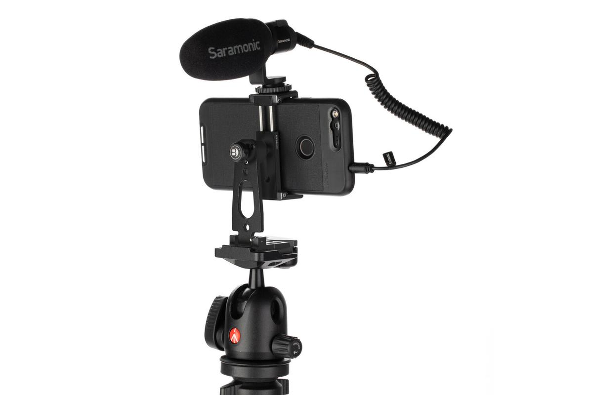 MeFoto Sidekick Pocket Black okostelefon tartó-6