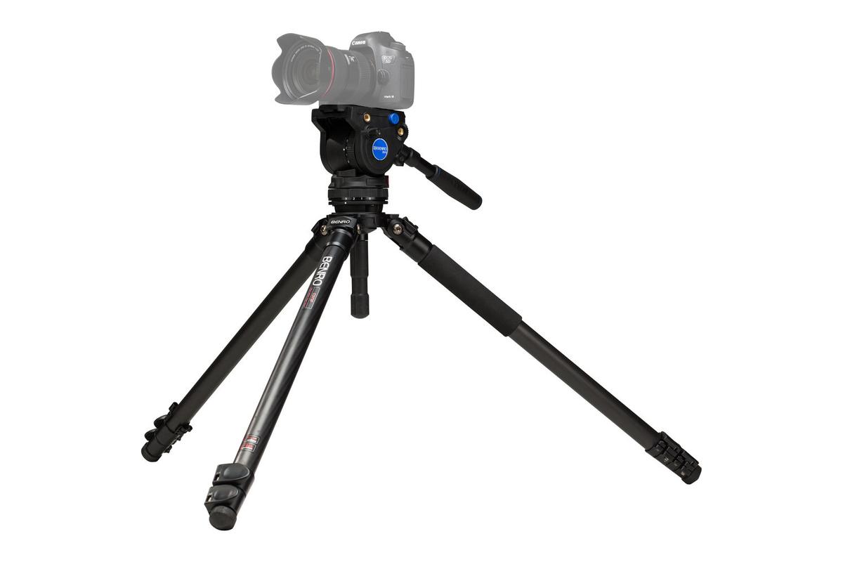 Benro C373FBV4H Carbon Videóállvány Szett-3