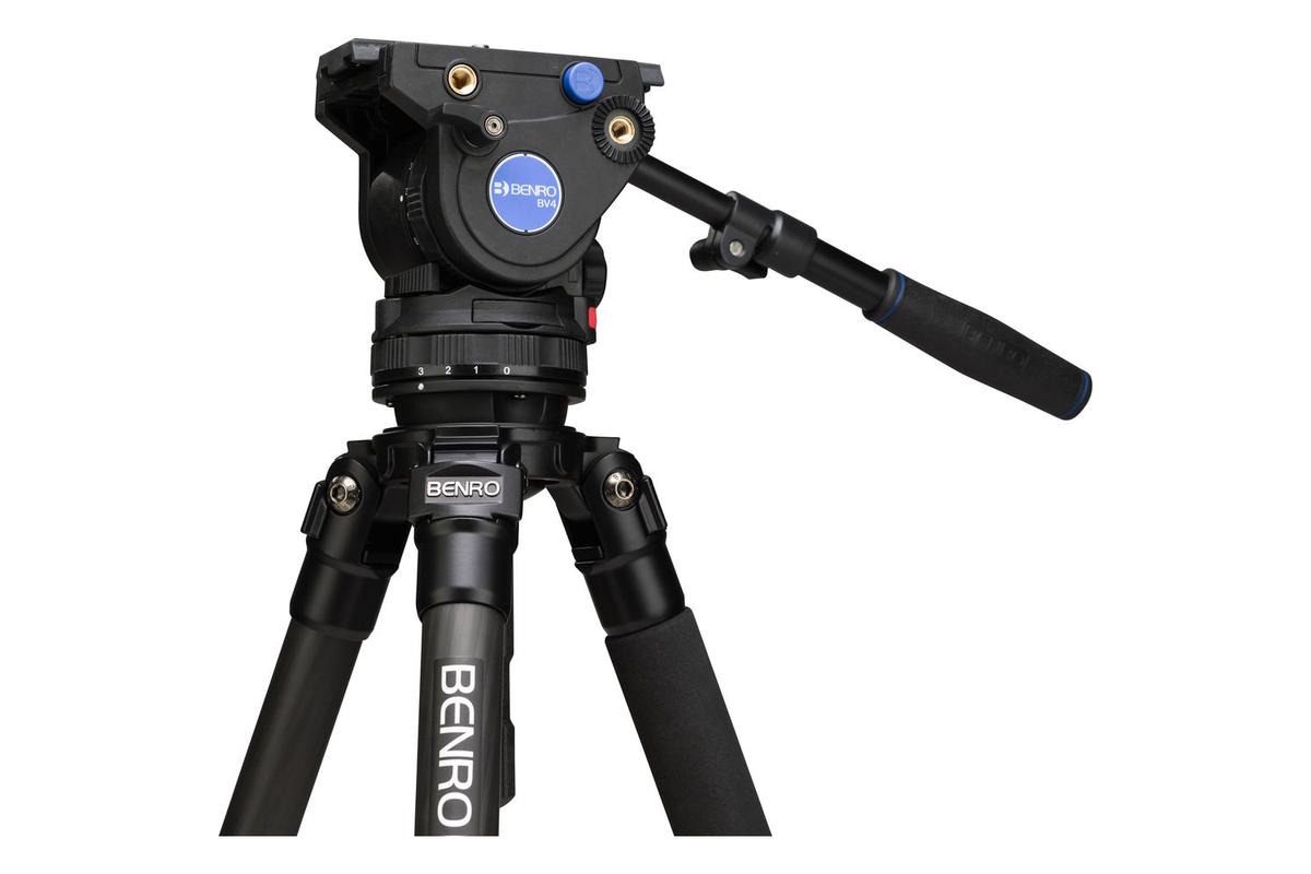 Benro C373FBV4H Carbon Videóállvány Szett-4