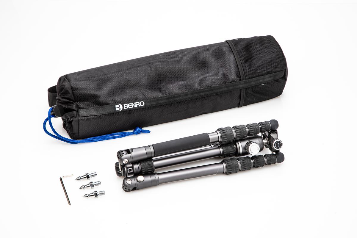 Benro FBAT05A + VX20 5 szekciós alumínium állvány szett-3