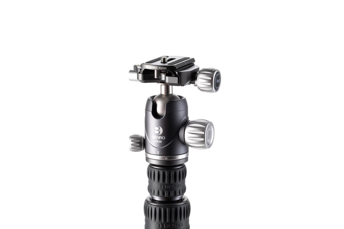 BENRO FBAT 15 5 SZEKCIÓS CARBON ÁLLVÁNY + VX20 szett-5
