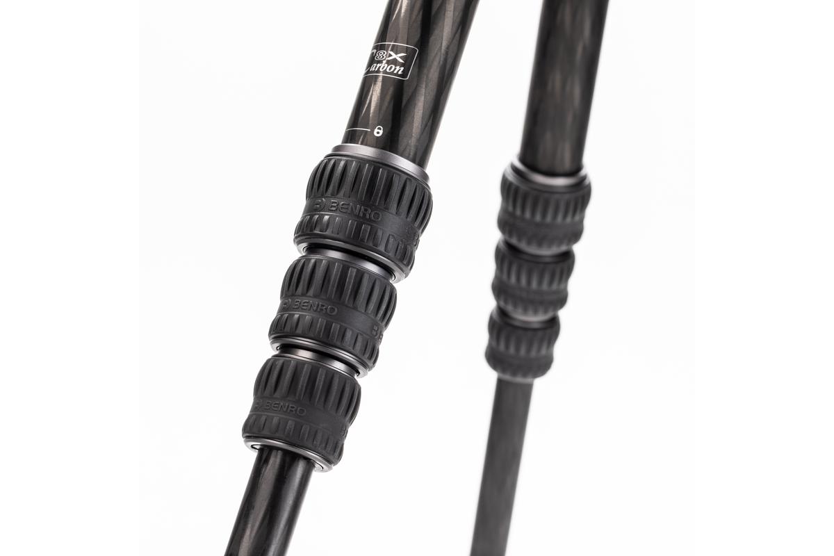 BENRO FBAT 15 5 SZEKCIÓS CARBON ÁLLVÁNY + VX20 szett-4