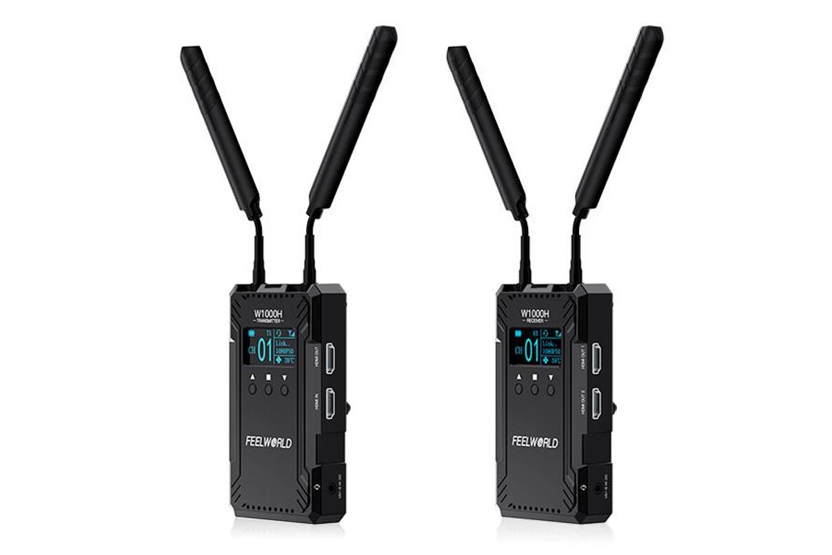 FEELWORLD W1000H HDMI vezetéknélküli rádiós jeltovábbító és intercom-2