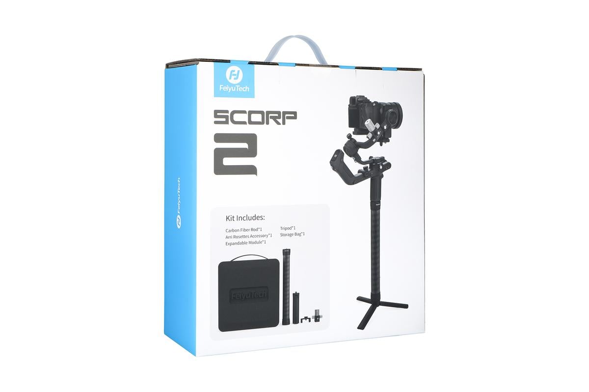 Feiyu-tech SCORP 2 - LCD érintőkijelzős kamerastabilizátor szett-2
