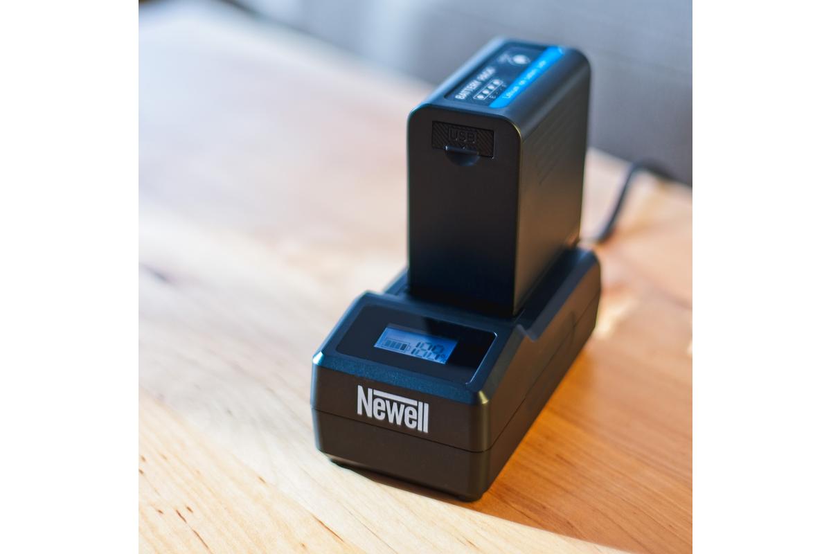 Newell Ultra gyors töltő Sony NP-F akkumulátorkhoz-3