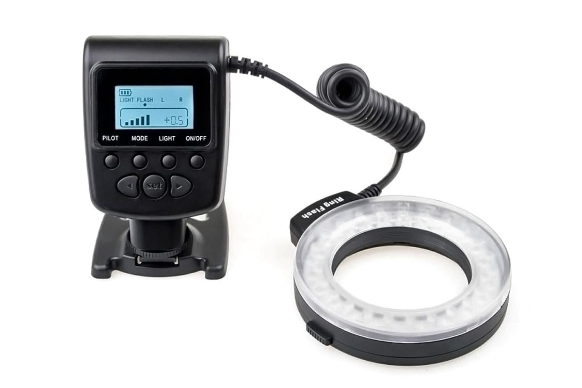 Newell RF-550D LED körlámpa / körvaku 49mm-77mm-2