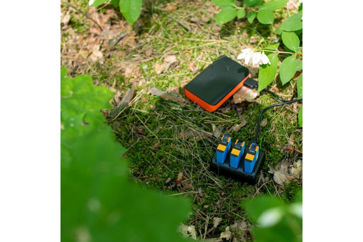 Newell SDC-USB tripla töltő Gopro5,6,7  akkumulátorhoz-2