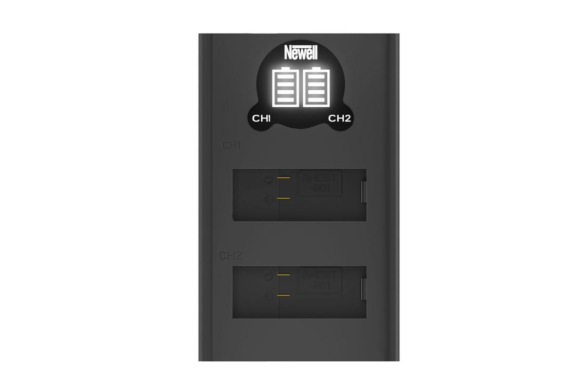 Newell DL-USB-C DUPLA TÖLTŐ AHDBT-901 akkumulátorhoz-1