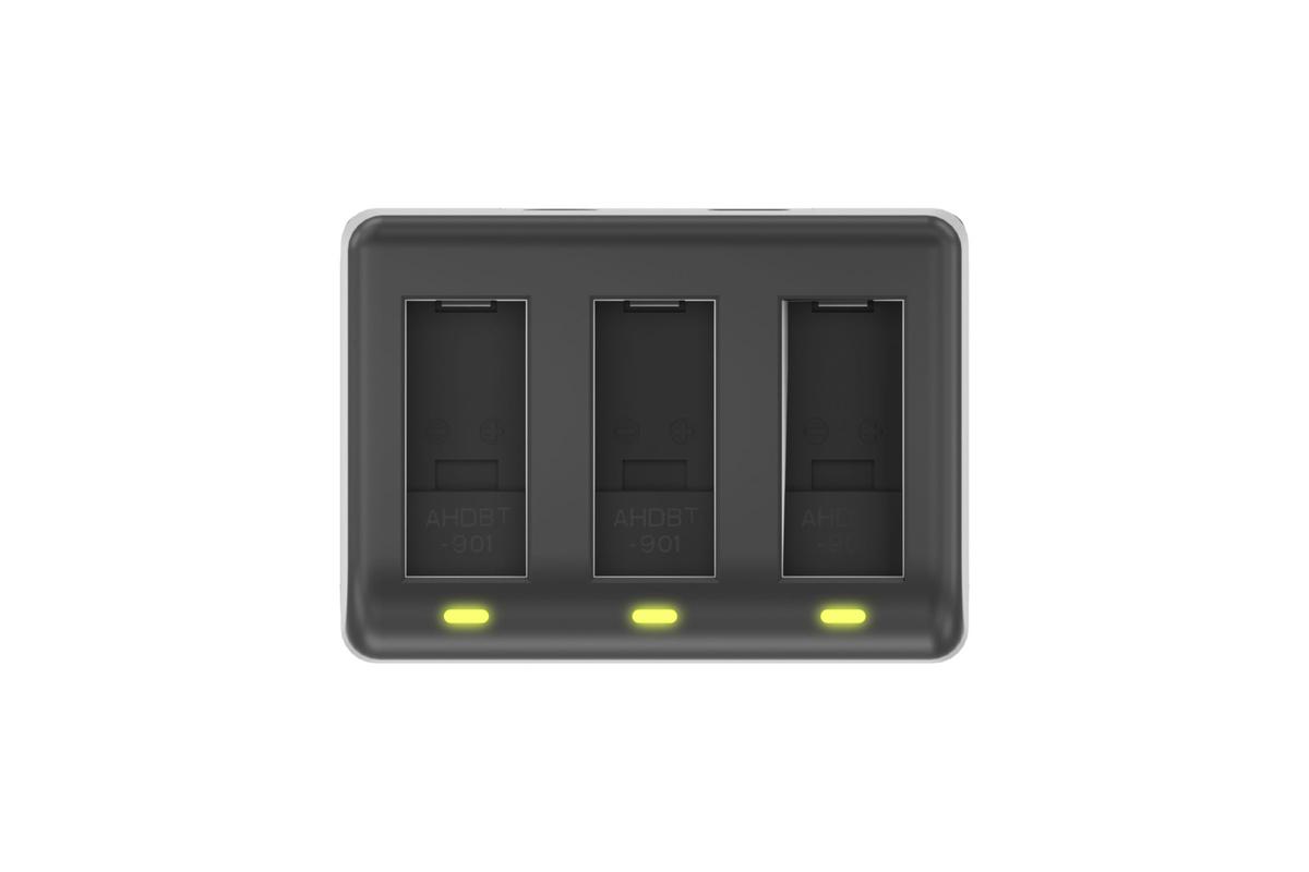 Newell SDC-USB Tripla töltő AHDBT-901 akkumulátorhoz-1