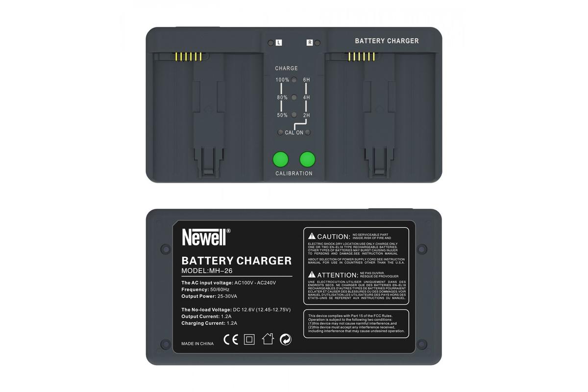 Newell BC-18B DUPLATÖLTŐ EN-EL18 akkumulátorhoz-2