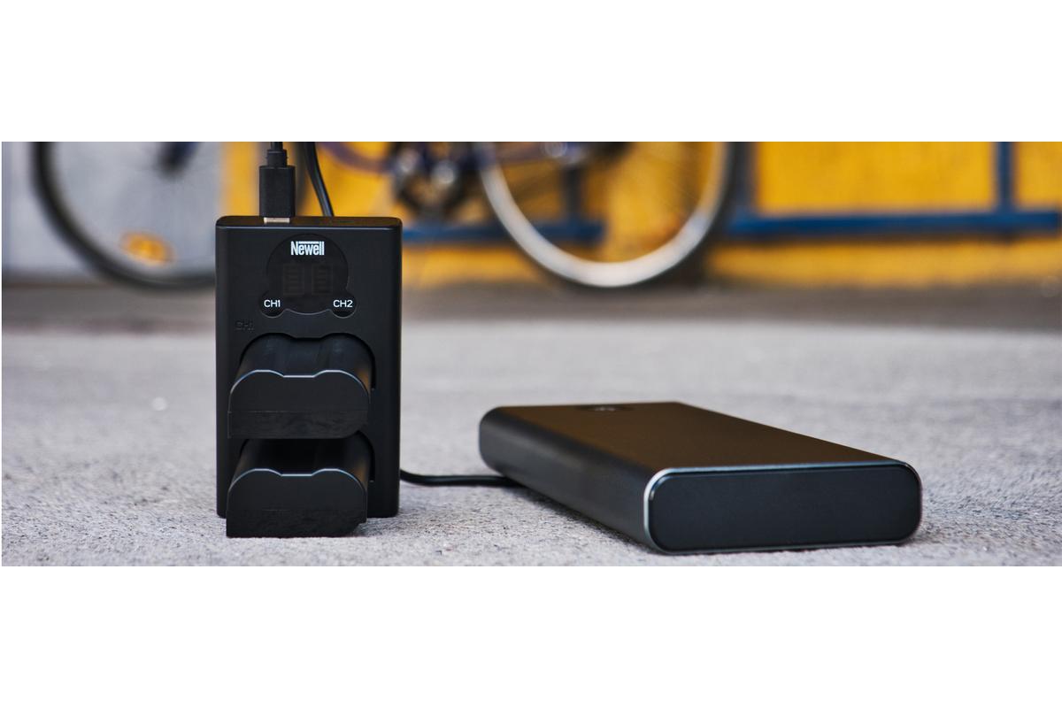 Newell DL-USB-C dupla töltő  BLX-1 akkumulátorhoz-1
