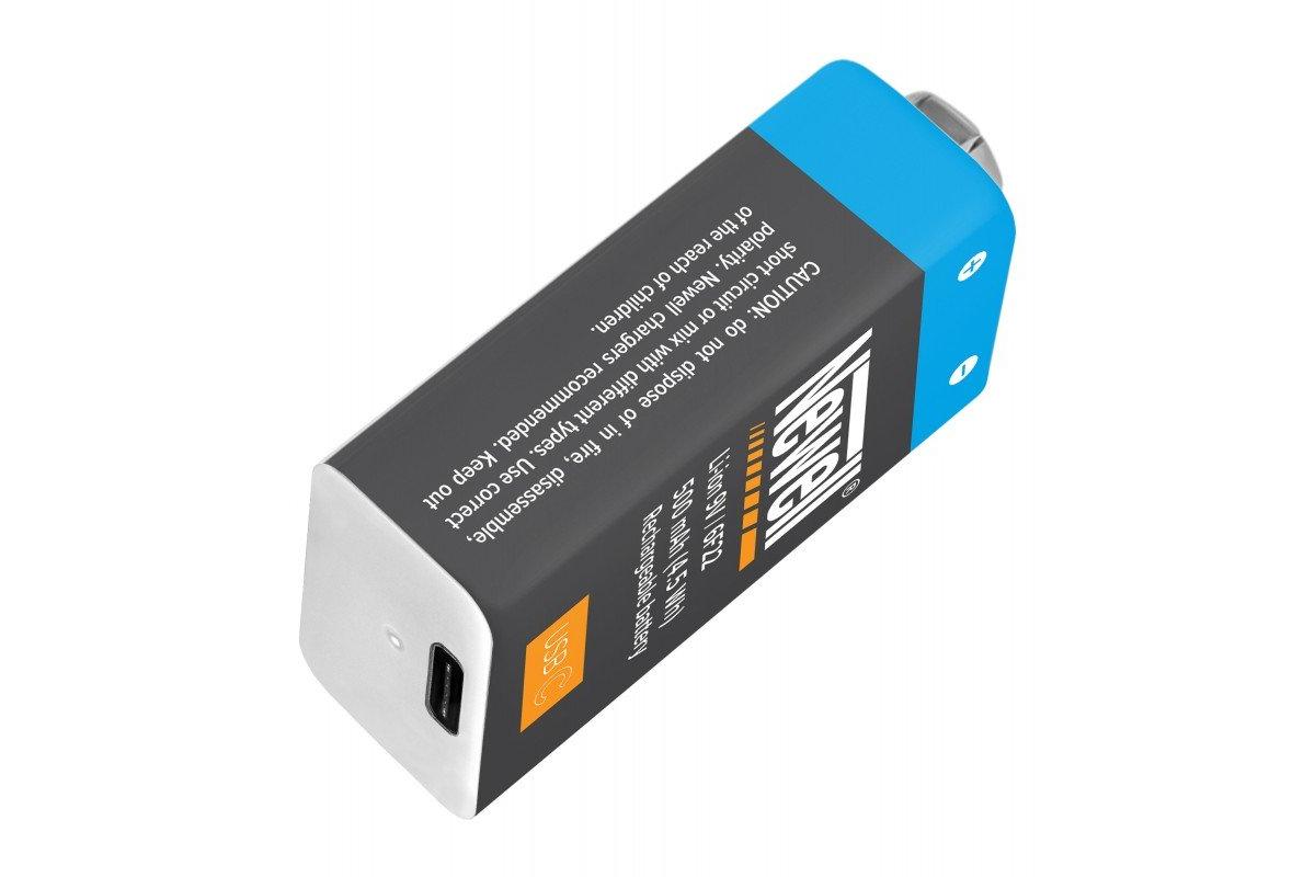 Newell 9 V USB-C 500 mAh újratölthető akkumulátor-2
