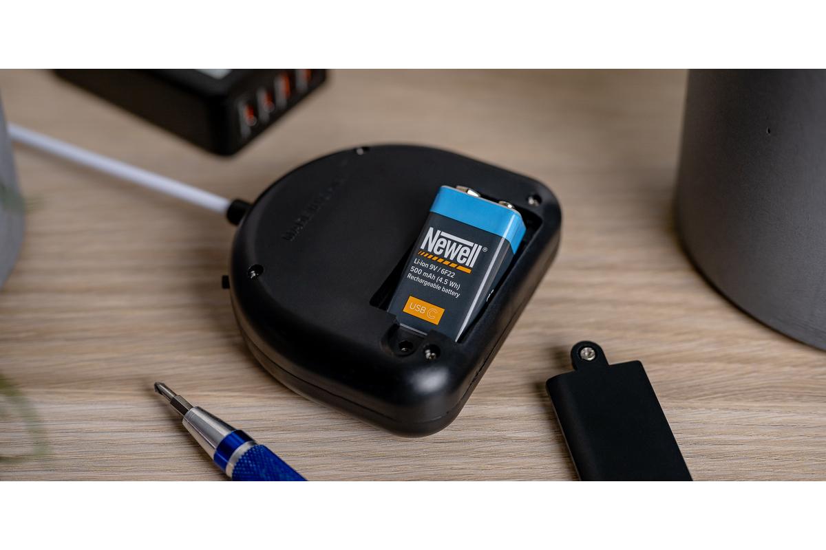 Newell 9 V USB-C 500 mAh újratölthető akkumulátor-3