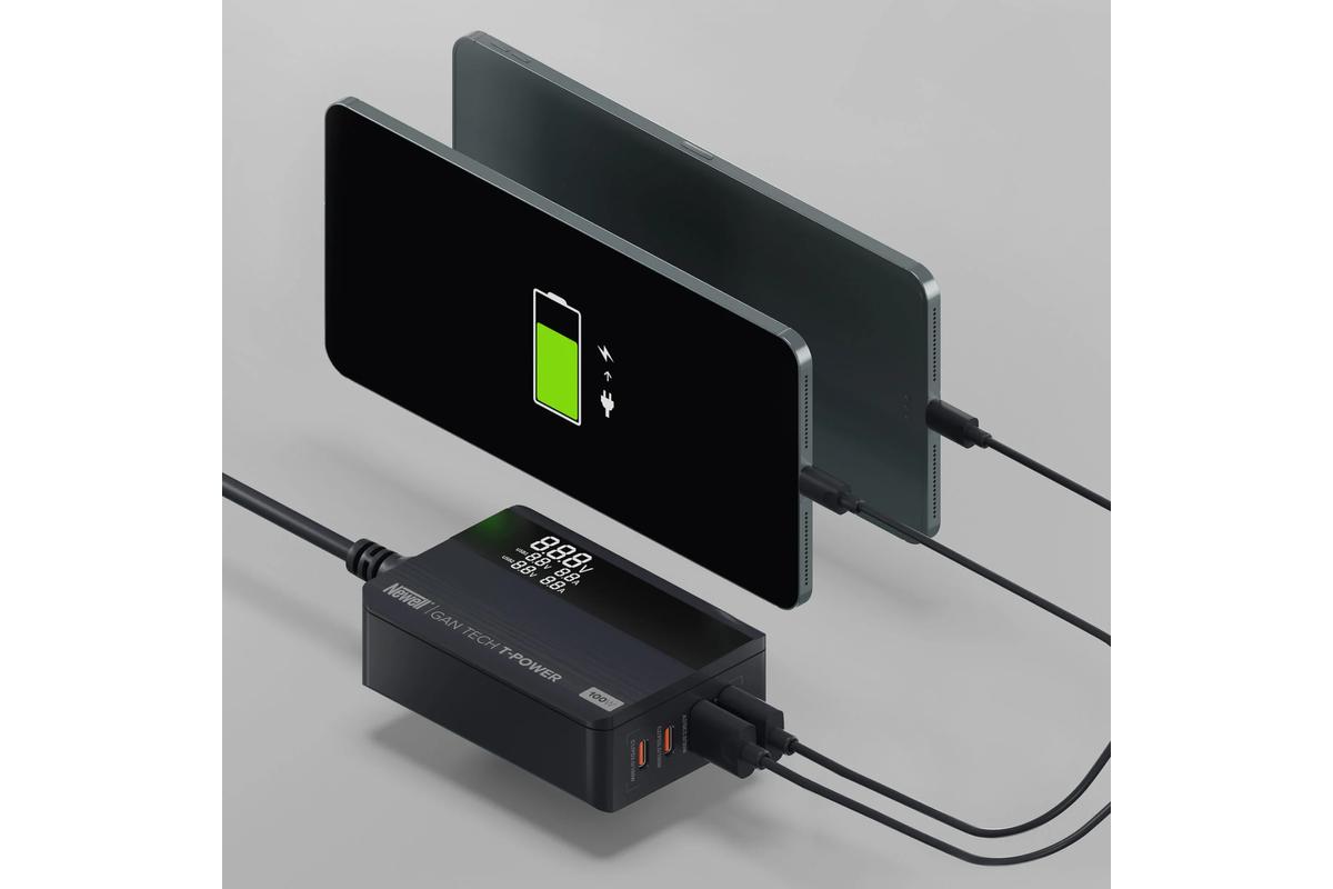 Newell GaN Tech T-power 100 W töltő-5