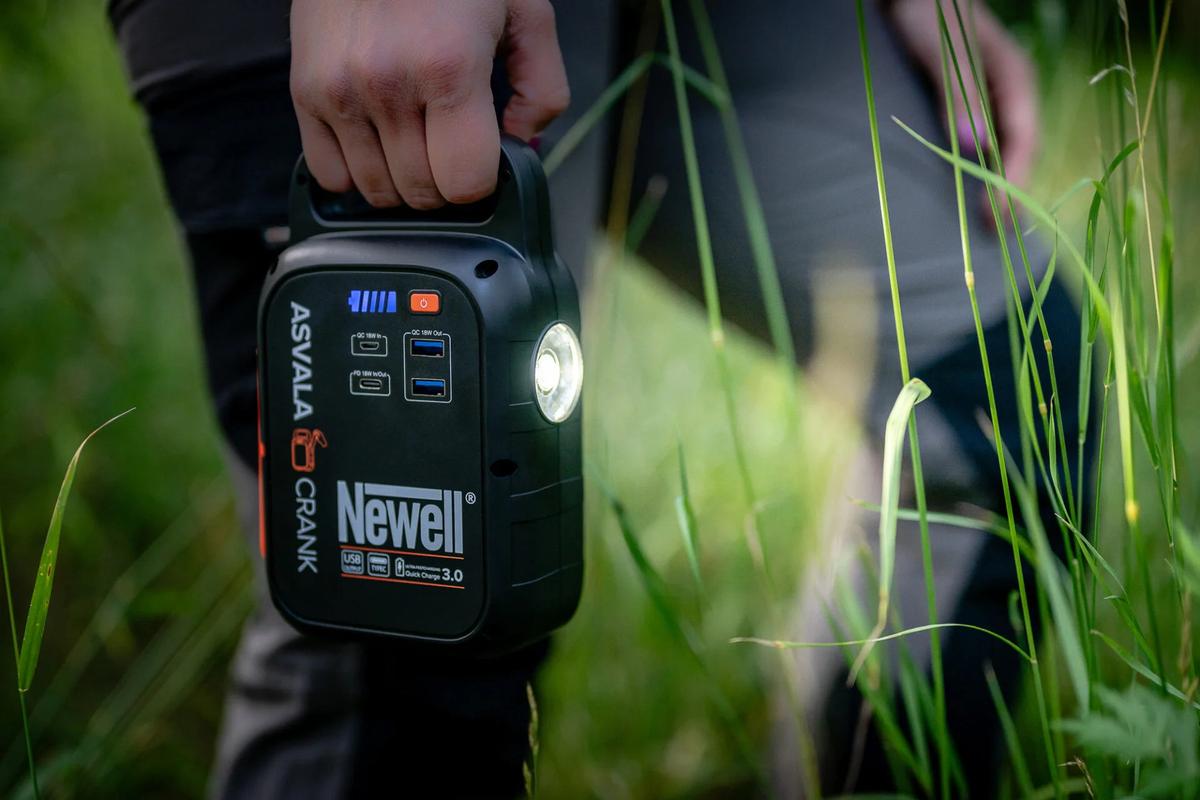 Newell Asvala Crank 22500 mAh PD 18 W Multifunkciós Powerbank-3