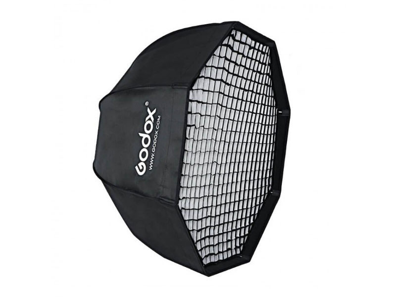 Godox 120cm Ernyő softbox méhsejtráccsal (Pálcás)-1