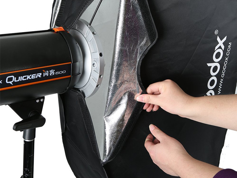 Godox 35x160cm softbox méhsejtráccsal (Bowens)-1