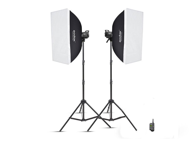 Godox MS200V-F Stúdióvaku szett, 2db vaku (HORDTÁSKA NÉLKÜL)-0