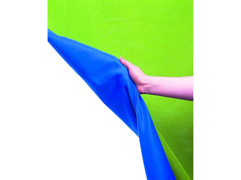 Manfrotto (Lastolite) LC5887 3x7m Chromakey kétoldalú textil háttér (greenbox, bluebox)-0