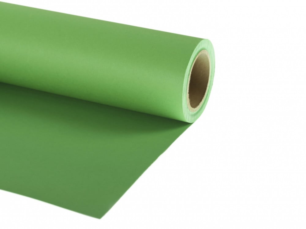 Manfrotto (Lastolite) LL LP9073 2,75x11m papír háttér, Chromakey Green (greenbox)-0