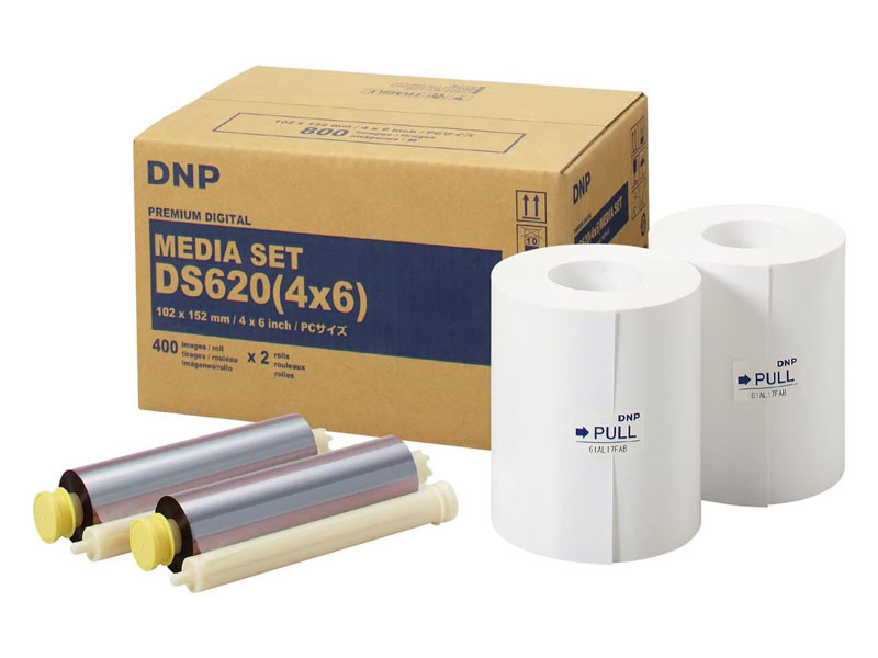 DNP DS 620 10x15cm 2x400 / 4x6" 2 tekercs-0