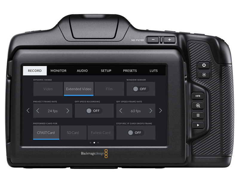 Blackmagic Pocket Cinema Camera 6K Pro-2
