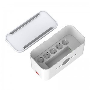 LDNIO SN5311W menedzsment hálózati elosztó doboz 5x AC (EU/US) 3x USB-A 2m