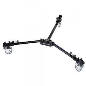 Dolly Pulley Profi állványkocsi 3 lábú fotós, Kerekes kamera állvány, gurulós tripod tartó