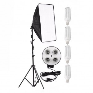 VLOG advanced NL 4x36W Single LED lámpás Szoftbox szett