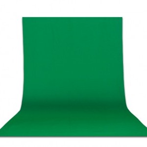 Chroma green Zöld háttér 6x3 méter 140g pamut