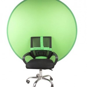 NL Szék Támla Green Screen háttér zöld 142 cm átmérő