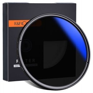 K&F Concept 77mm Slim Variable ND2-ND400 Blue Coated szűrő