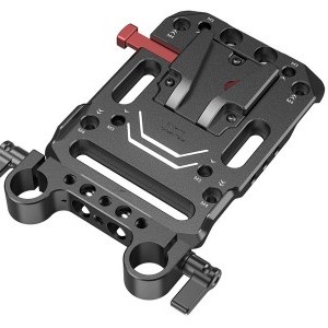SmallRig 3016 V Mount Battery Plate with Dual 15mm Rod Clamp