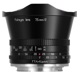 TTartisan 7,5mm f2 Nikon Z fekete (APS-C) Objektív