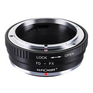 K&F Concept Adapter Canon FD objektív - Fuji X váz