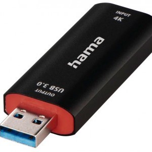 Hama video rögzítő adapter, USB - HDMI, 4K