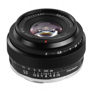 TTartisan 50mm f2 M4/3 (fekete)