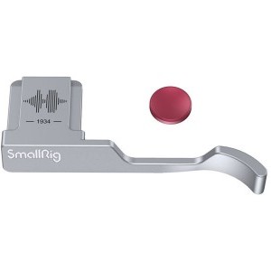 SmallRig 4566 Thumb Grip, hüvelykujj támasz a Fujifilm X100VI/X100V-höz (ezüst)