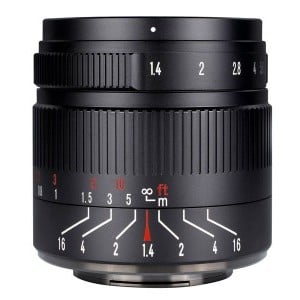 7Artisans 55mm f1.4 Mark II objektív fekete (Nikon Z)