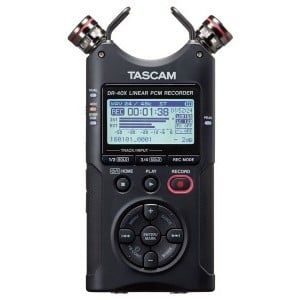 Tascam DR-40X 4 csatornás sztereó hangrögzítő